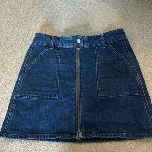 Madwell denim skirt